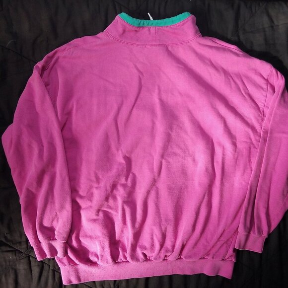 Vintage Bugle Boy Classics Embroidered Color Block Sweatshirt - Picture 6 of 6